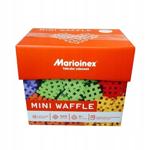 Marioinex Mini vaflové bloky 300 ks.